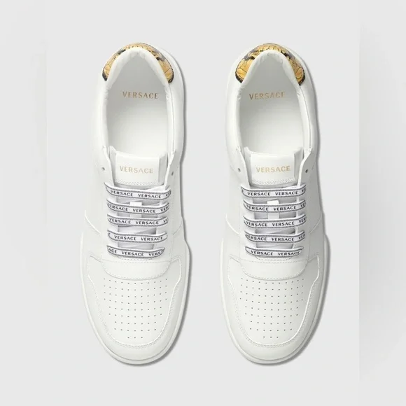 Men's Authentic Versace White w/Logo - Picture 3 of 9